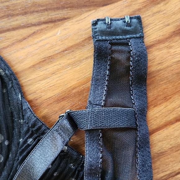 Sexy Lacey Polka Dot Bra, 32B, Underwire, Beautiful, Pretty - Picture 5 of 8